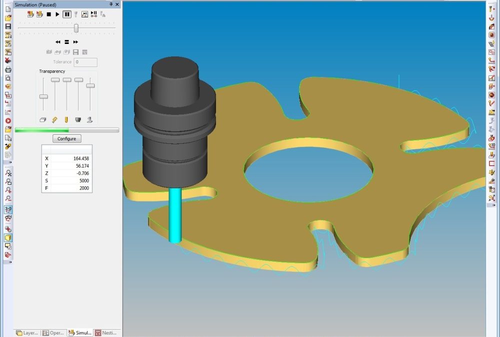 New Reporting and Tool Oscillation in ALPHACAM 2013 R1