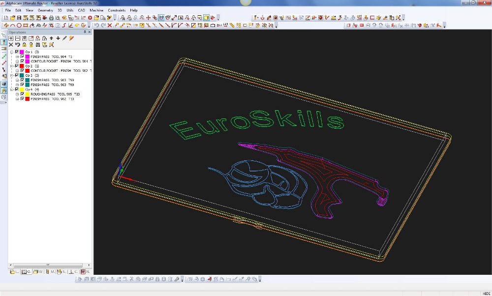 Euroskills Wood Event Benefits from ALPHACAM and Proteus